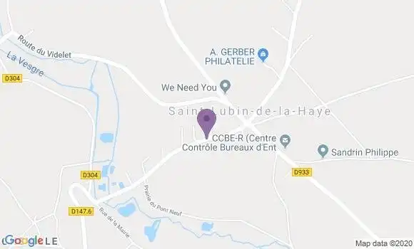 Localisation St Lubin de la Haye Apc - 28410