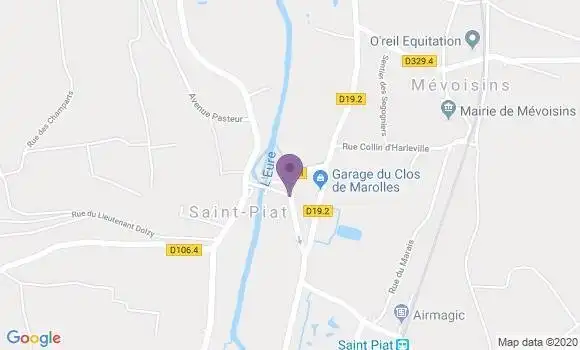 Localisation Saint Piat Bp - 28130