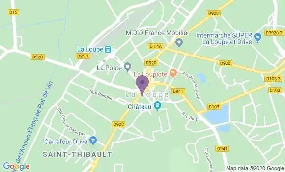 Localisation St Victor de Buthon Pp - 28240