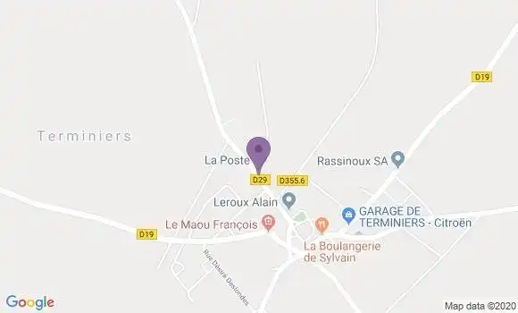 Localisation Terminiers Apc - 28140
