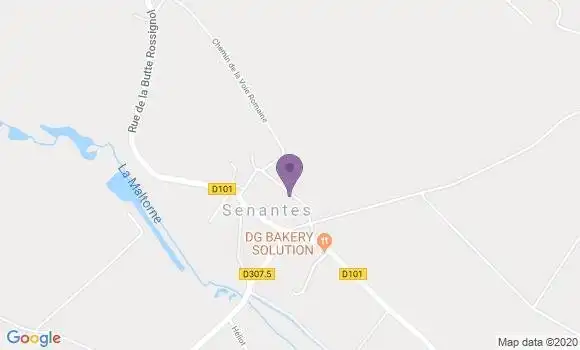 Localisation Villiers le Morhier Apc - 28130