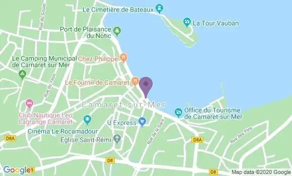Localisation Camaret sur Mer Bp - 29570