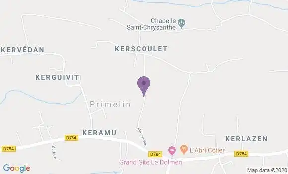 Localisation Cleden Cap Sizun Ap - 29770