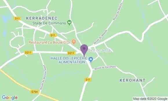 Localisation Commana Ap - 29450
