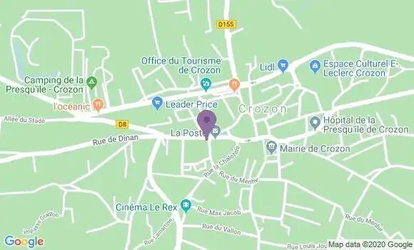 Localisation Crozon - 29160