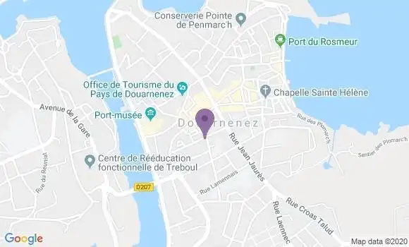 Localisation Douarnenez - 29100