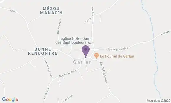 Localisation Garlan Ap - 29610