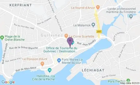 Localisation Le Guilvinec - 29730