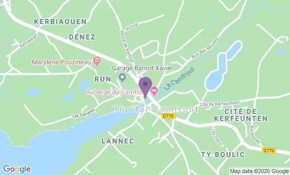 Localisation Hopital Camfrout Bp - 29460