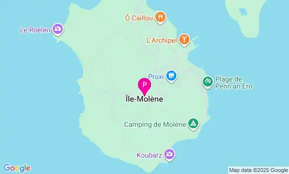 Localisation Ile Molene Ap - 29259