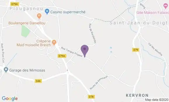 Localisation Lanmeur - 29620