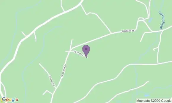 Localisation Lannedern Ap - 29190