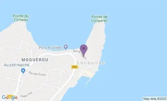 Localisation Locquirec Bp - 29241