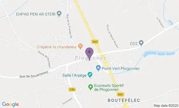 Localisation Locronan Bp - 29180
