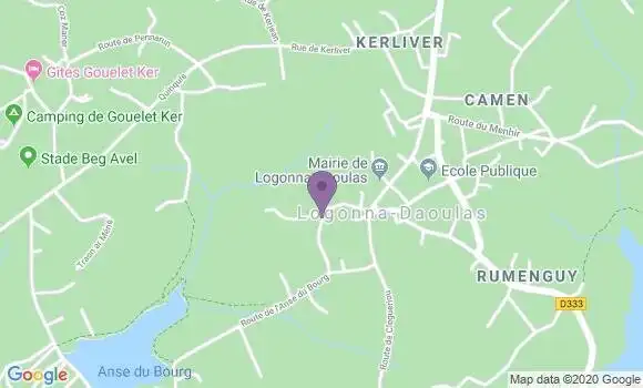 Localisation Loperhet Bp - 29470