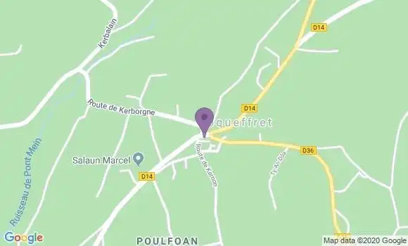 Localisation Loqueffret Ap - 29530