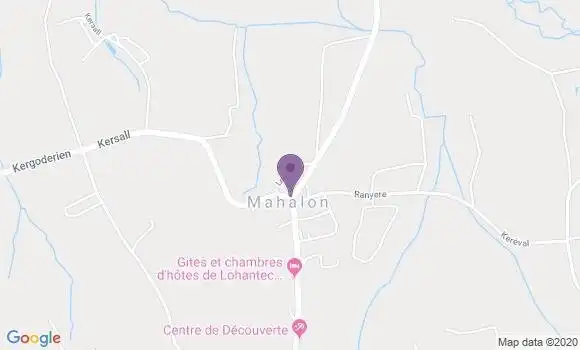 Localisation Mahalon Ap - 29790