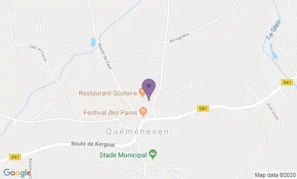 Localisation Plogonnec Bp - 29180