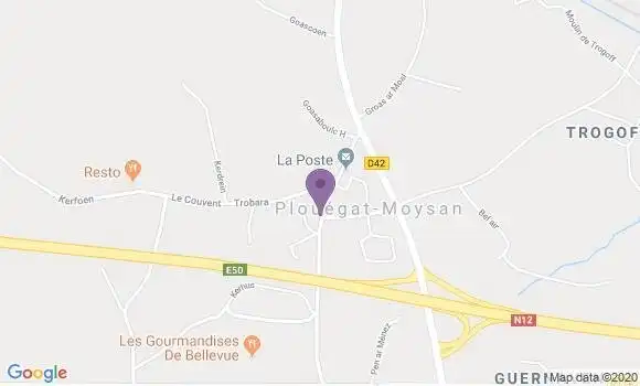 Localisation Plouegat Moysan Ap - 29650