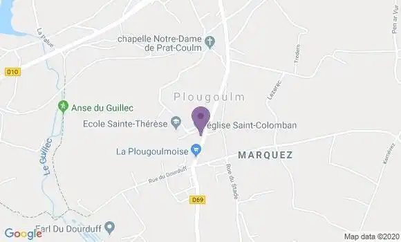 Localisation Plougoulm Ap - 29250