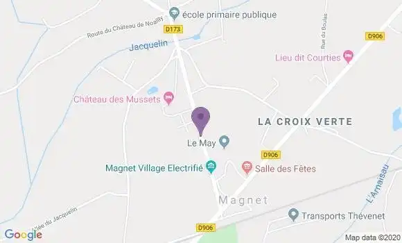 Localisation Saint Etienne de Vicq Ap - 03300