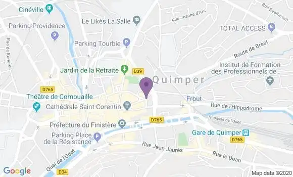 Localisation Redene Ap - 29300