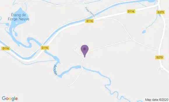 Localisation Saint Gerand de Vaux Ap - 03340