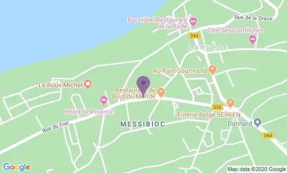 Localisation Le Fret Ap - 29160