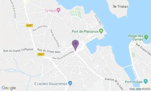 Localisation Treboul Bp - 29100