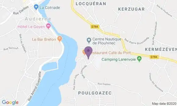 Localisation Poulgoazec Ap - 29780