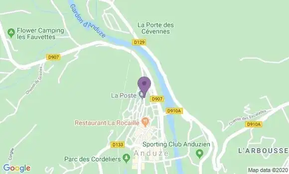 Localisation Anduze - 30140