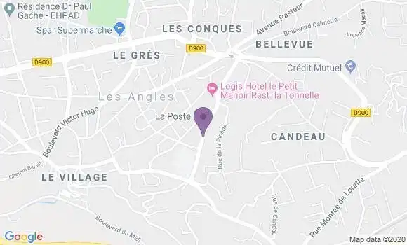 Localisation Les Angles Bp - 30133
