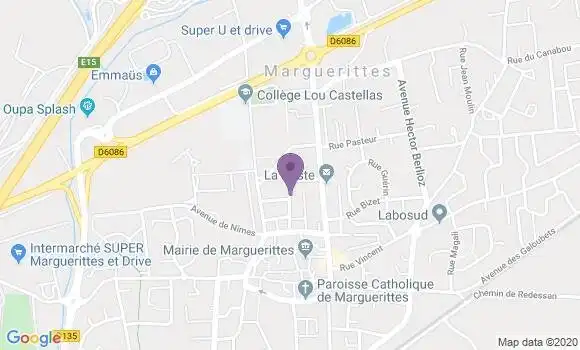 Localisation Bezouce Bp - 30320