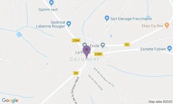Localisation Saint Sauvier Ap - 03370