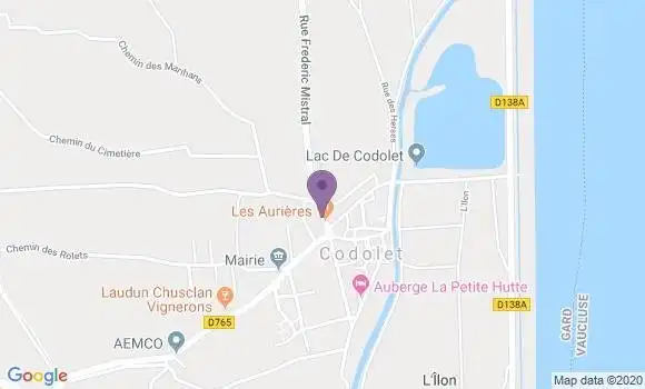 Localisation Codolet Ap - 30200