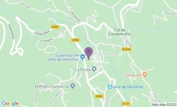 Localisation Concoules Ap - 30450