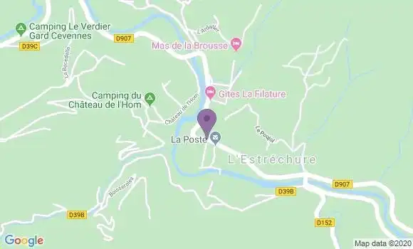 Localisation L Estrechure Bp - 30124