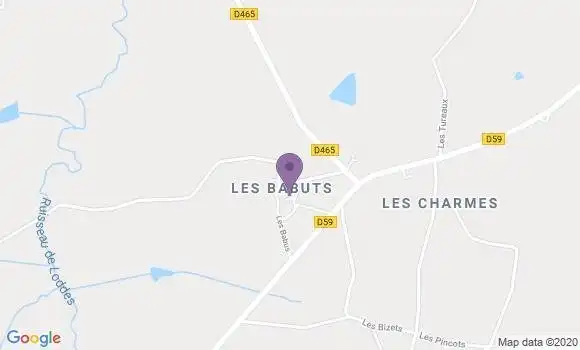 Localisation Saligny sur Roudon Bp - 03470