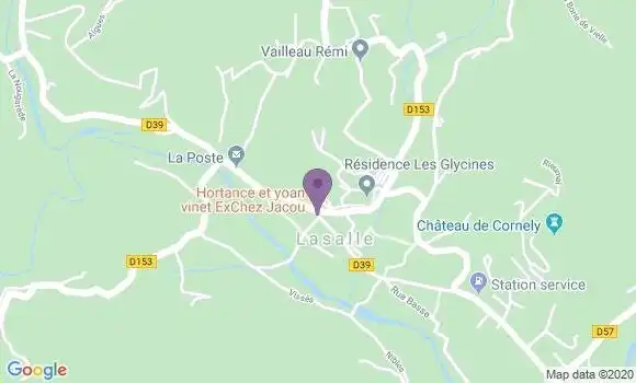 Localisation Lasalle Bp - 30460