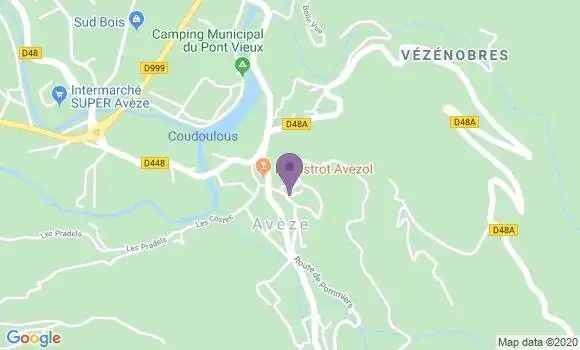 Localisation Montdardier Ap - 30120