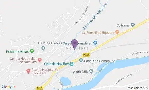 Localisation Montfaucon Bp - 30150