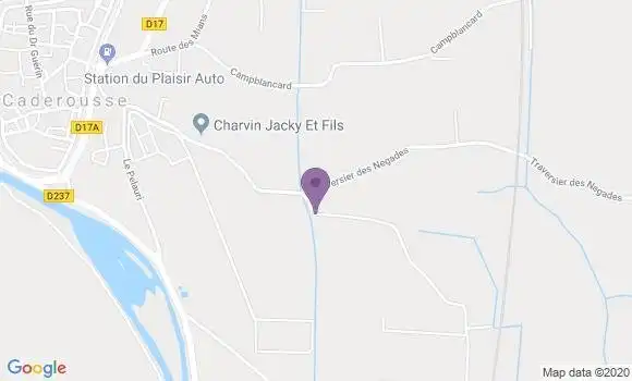 Localisation Roquemaure - 30150