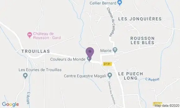 Localisation Rousson Ap - 30340