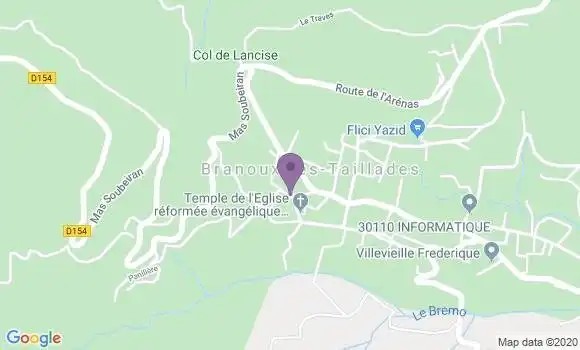 Localisation Sainte Cecile d