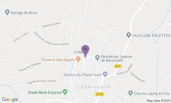 Localisation Saint Genies de Comolas - 30150