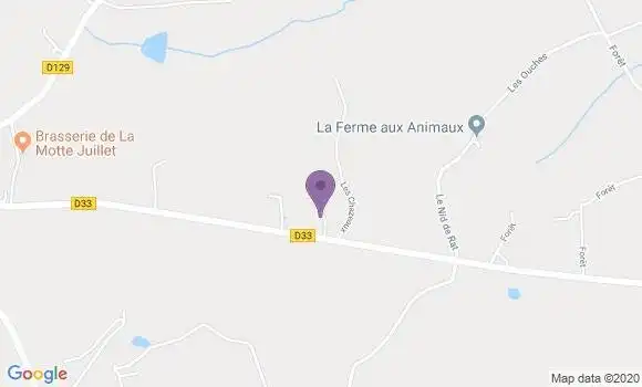 Localisation Treban Bp - 03240