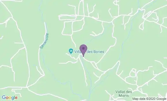 Localisation Saumane Bp - 30125