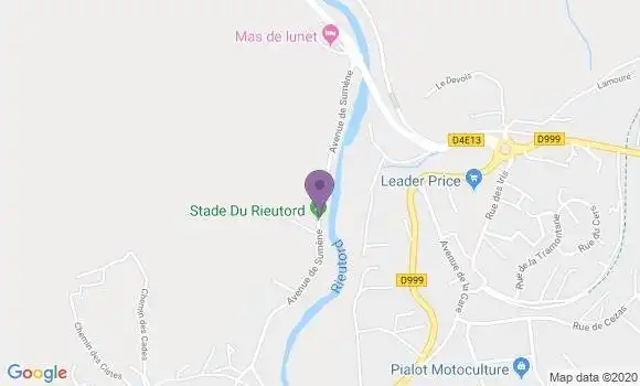 Localisation Sumene - 30440