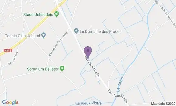 Localisation Uchaud Bp - 30620