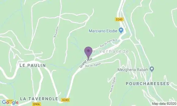 Localisation La Vernarede Bp - 30530